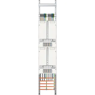 ABN Zählerfeld 3Pkt 2Z Klemmstein/ZSK 5polig 250x1350mm Z19520