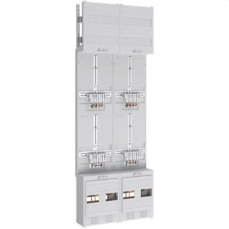 ABN Zählerfeld 3Pkt 4Z Klemmstein/ZSK 5polig 500x1350mm Z29540