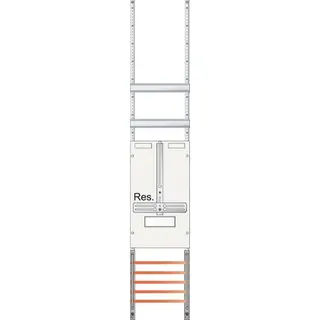 ABN Zählerfeld 3Pkt 1R 0VT unbest. 5polig 250x1350mm ZV19001