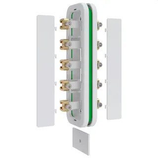 ABN Sammelschienenverbindersatz R-Gehäuse Schrank-Schrank 250A 5-pol. GSV501LN