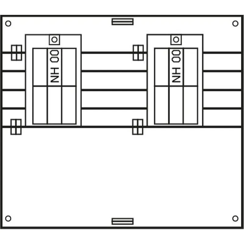 ABN Sammelschienenfeld PAR254N m.2x XUS6-00 PAR254N