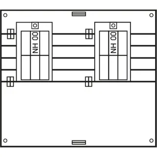 ABN Sammelschienenfeld PAR254N m.2x XUS6-00 PAR254N