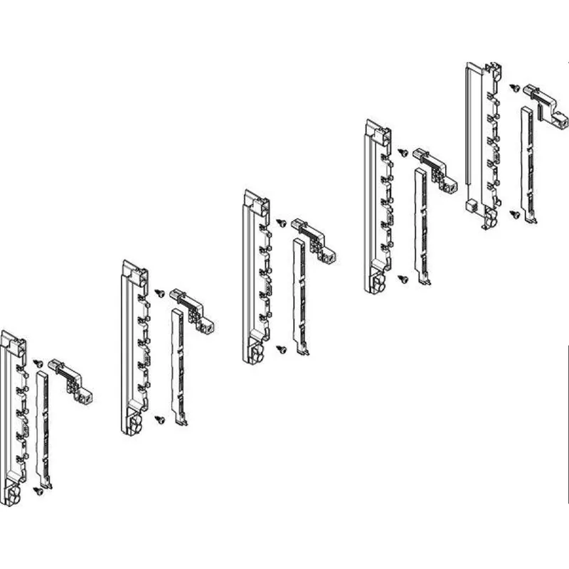 ABN Sammelschienenmodul MTS42505 40mm (2x)12x5mm 5-p.EBM 70mm MTS42505