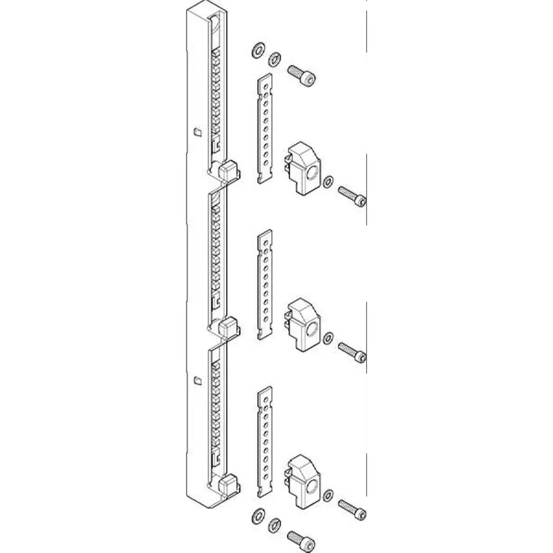 ABN Sammelschienenträger FST903N10 f.CU 30x10-120x10mm(PK=10Stk.) FST903N10