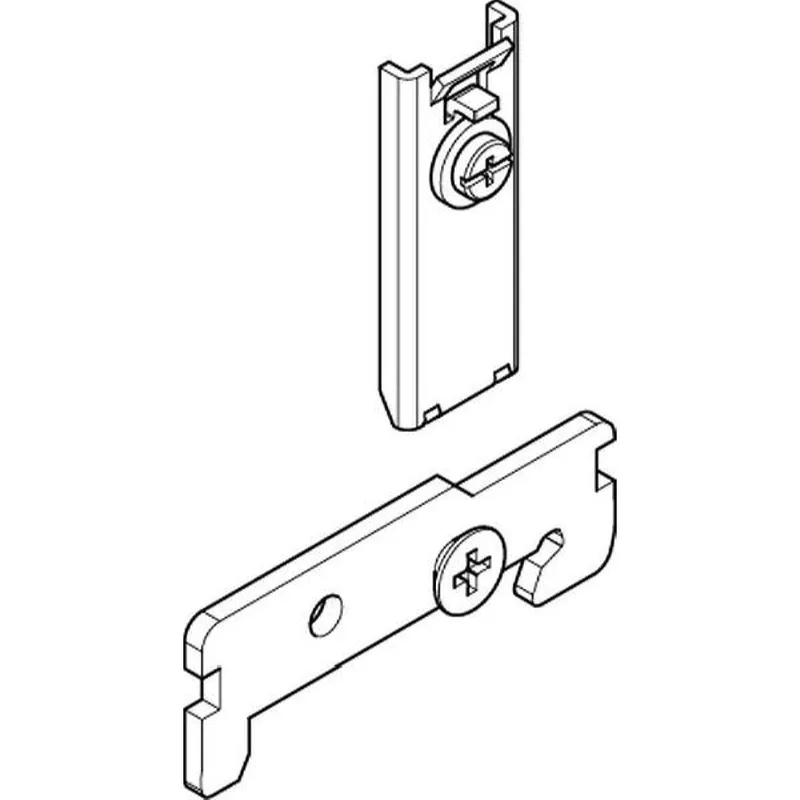 ABN Schnellbefestigungssatz XTRSB309 zur Befestigung a.Hutschienen XTRSB309