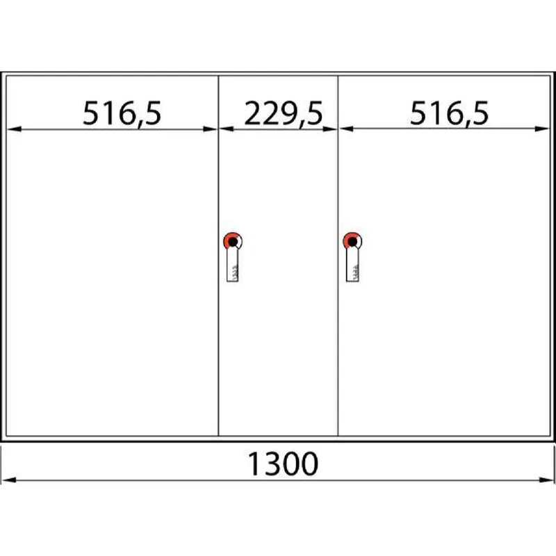 ABN Sondertür-Set GST59 f.Fluchtwege GST59