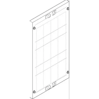 ABN Abdeckplatte SaS 60mm EBM 70mm (PK=5Stk.) FAP13722N5