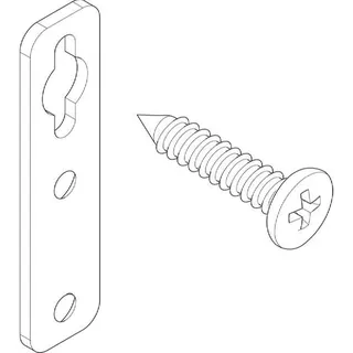 ABN Befestigungslasche GLA3 IP54 (PK=4Stk.) GLA3