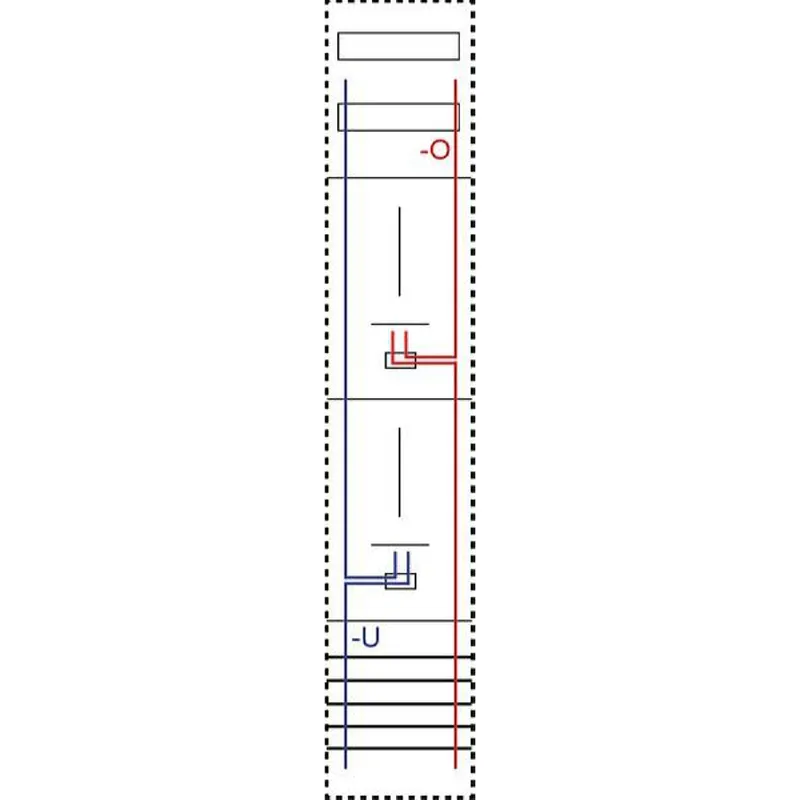 ABN Verdrahtungssatz VDLUX1425O BH 8+9 oberer ZP TN-S 25qmm VDLUX1425-O