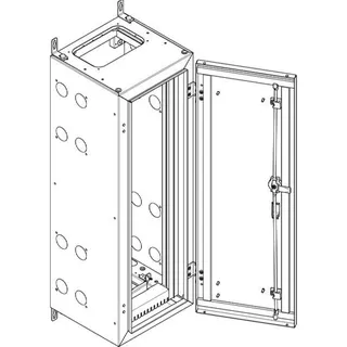 ABN Wandgehäuse NT16E BxHxT:340x990x340mm NT16E