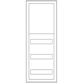 ABN Wandgehäuse SP15RK032 3RE REG/2RE Klemmen SP15RK032