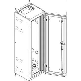 ABN Wandgehäuse NT17E BxHxT:340x1140x340mm NT17E
