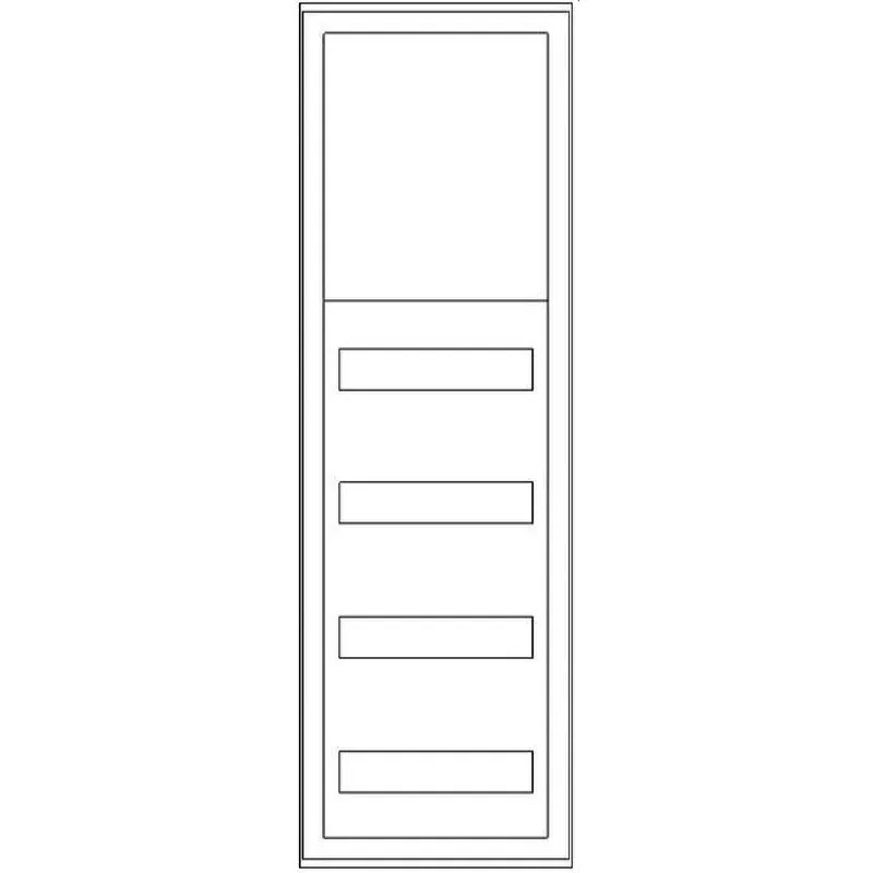 ABN Wandgehäuse SP16RK042 4RE REG/2RE Klemmen SP16RK042