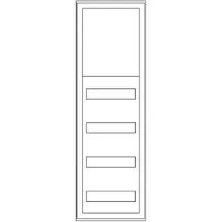 ABN Wandgehäuse SP16RK042 4RE REG/2RE Klemmen SP16RK042