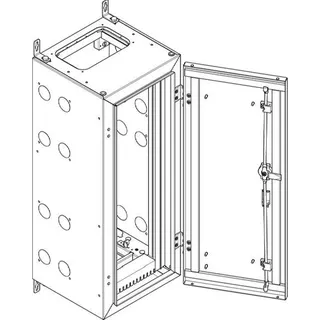 ABN Wandgehäuse NT15P BxHxT:340x840x340mm NT15P