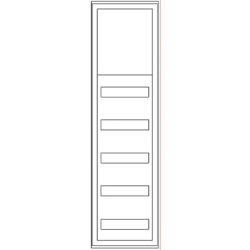 ABN Wandgehäuse SP17RK052 5RE REG/2RE Klemmen SP17RK052