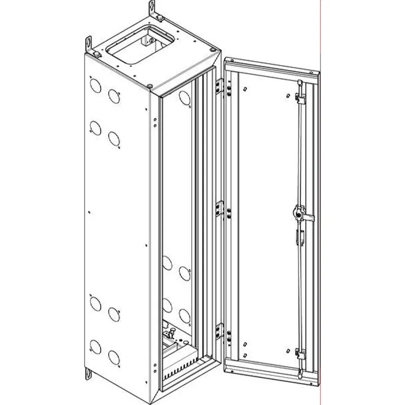 ABN Wandgehäuse NT18P BxHxT:340x1290x340mm NT18P