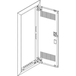 ABN Blendrahmen GBRU15TL f.UP-Feldverteiler 1x5-r. GBRU15TL