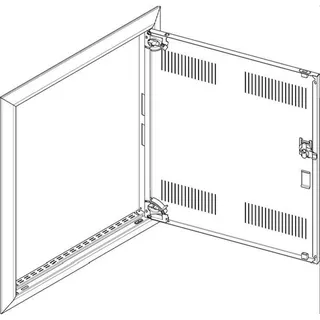 ABN Blendrahmen GBRU24TL f.UP-Feldverteiler 2x4-r. GBRU24TL