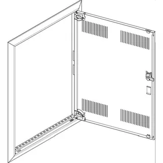 ABN Blendrahmen GBRU25TL f.UP-Feldverteiler 2x5-r. GBRU25TL