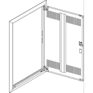 ABN Blendrahmen GBRU26TL f.UP-Feldverteiler 2x6-r. GBRU26TL