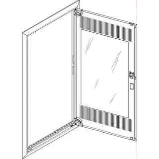 ABN Blendrahmen GBRU27TM f.UP-Feldverteiler 2x7-r. GBRU27TM