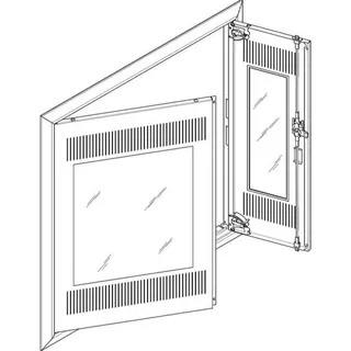 ABN Blendrahmen GBRU35TM f.UP-Feldverteiler 3x5-r. GBRU35TM