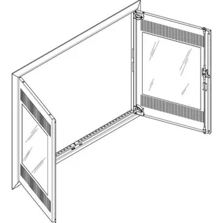 ABN Blendrahmen GBRU45TM f.UP-Feldverteiler 4x5-r. GBRU45TM