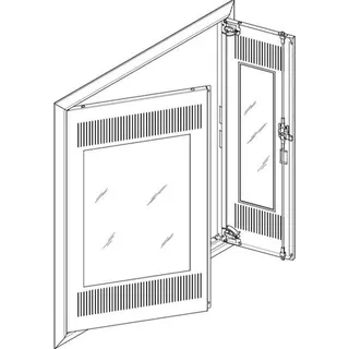 ABN Blendrahmen GBRU36TM f.UP-Feldverteiler 3x6-r. GBRU36TM