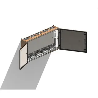 ABN Wandgehäuse SE54 BxHxT:1300x652x225mm SE54