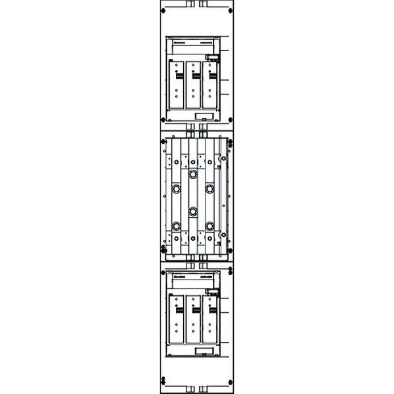 ABN Wandlerfeld W19X312N NH1-Zug./NH1-Abg.250x1350mm W19X312N
