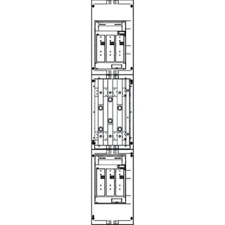 ABN Wandlerfeld W19X312N NH1-Zug./NH1-Abg.250x1350mm W19X312N