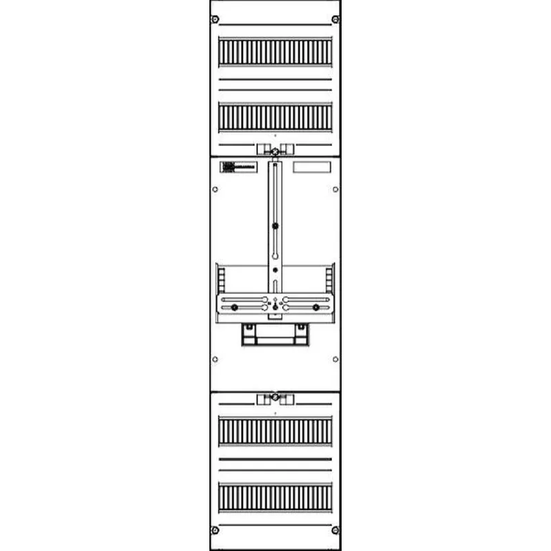 ABN Wandzählerfeld ZM17X087N 1050x250mm f.Prüfklemmen ZM17X087N