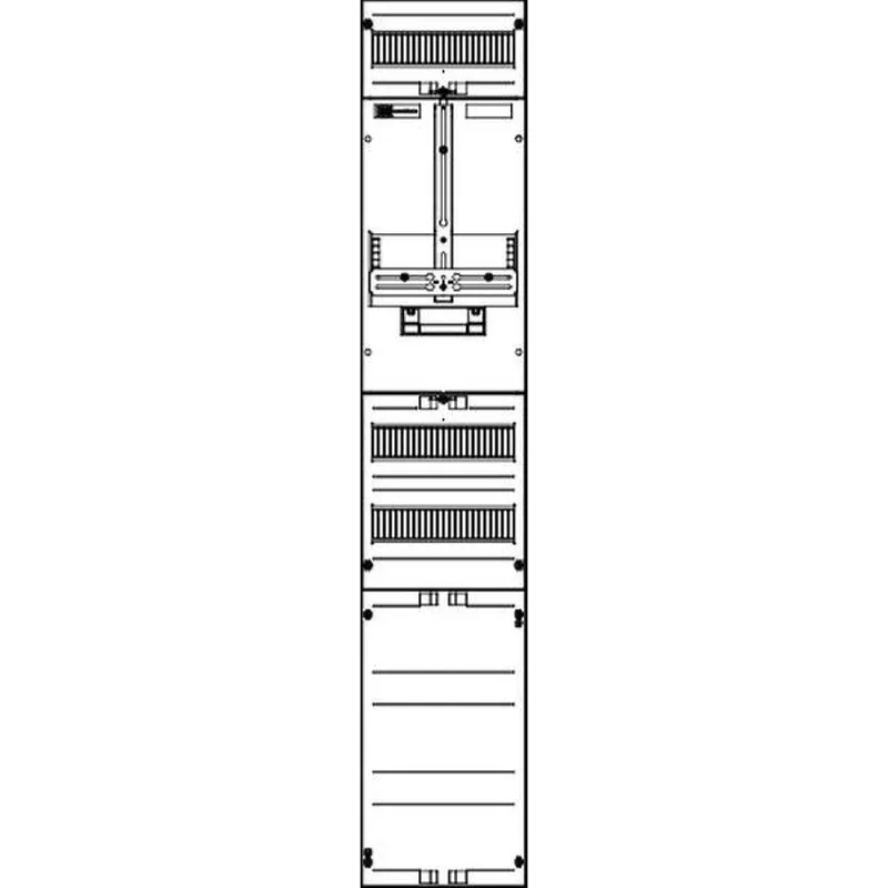 ABN Wandzählerfeld ZM19X005N 1350x250mm UAR Prüfkl.pl ZM19X005N