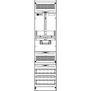 ABN Wandzählerfeld ZM17X587N 1050x250mm SAS 40mm,UAR 150mm ZM17X587N