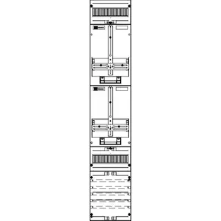 ABN Wandzählerfeld ZM19X588N 1350x250mm UAR m.SAS,Prüfkl.pl ZM19X588N