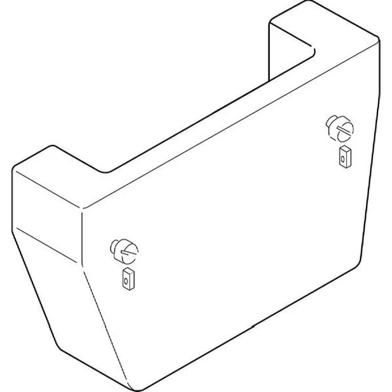 ABN Klemmenabdeckung 60233 Deckel plombierbar 60233