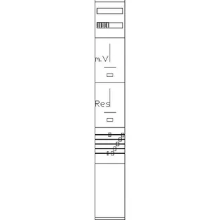 ABN Komplett-Zählerplatz Z112H705N Z112H705N