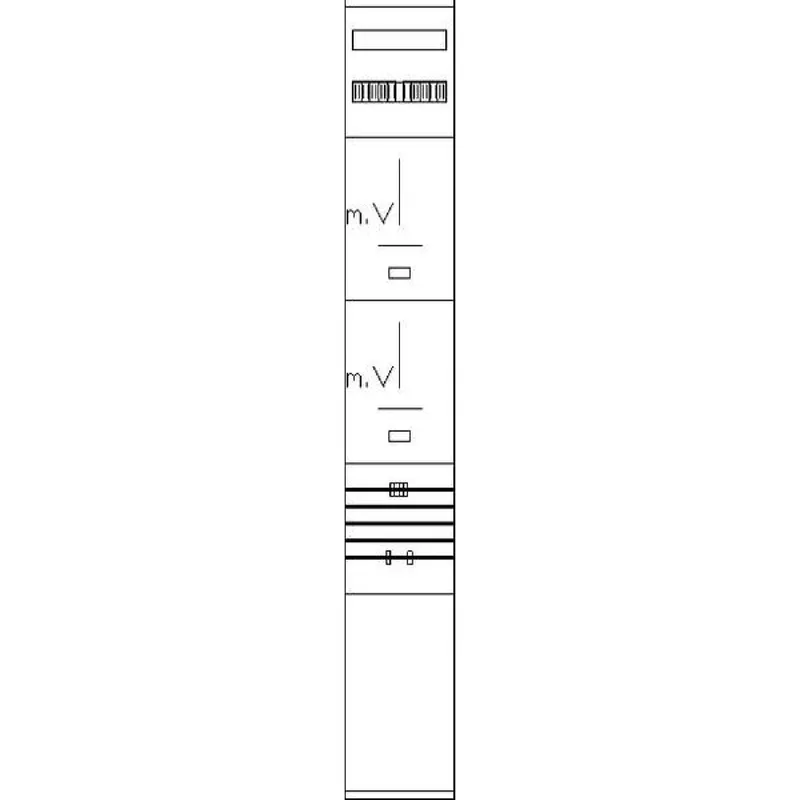 ABN Komplett-Zählerplatz Z112H805N Z112H805N