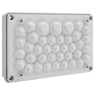 ABN Leitungseinführungsplatte GLP25 m.Adapter Dichtmembranen GLP25