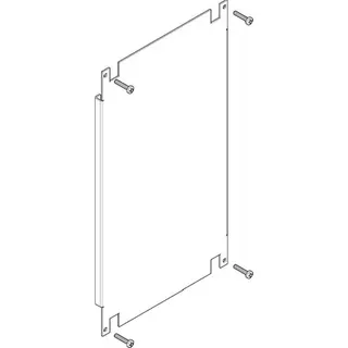 ABN Montageplattenfeld PMF130N 1-f.breit BauH:3 PMF130N