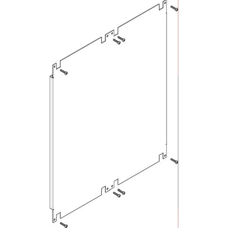 ABN Montageplattenfeld PMF240N 2-f.breit BauH:4 PMF240N