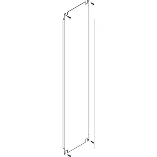 ABN Montageplattenfeld PMF180N 1-f.breit BauH:8 PMF180N