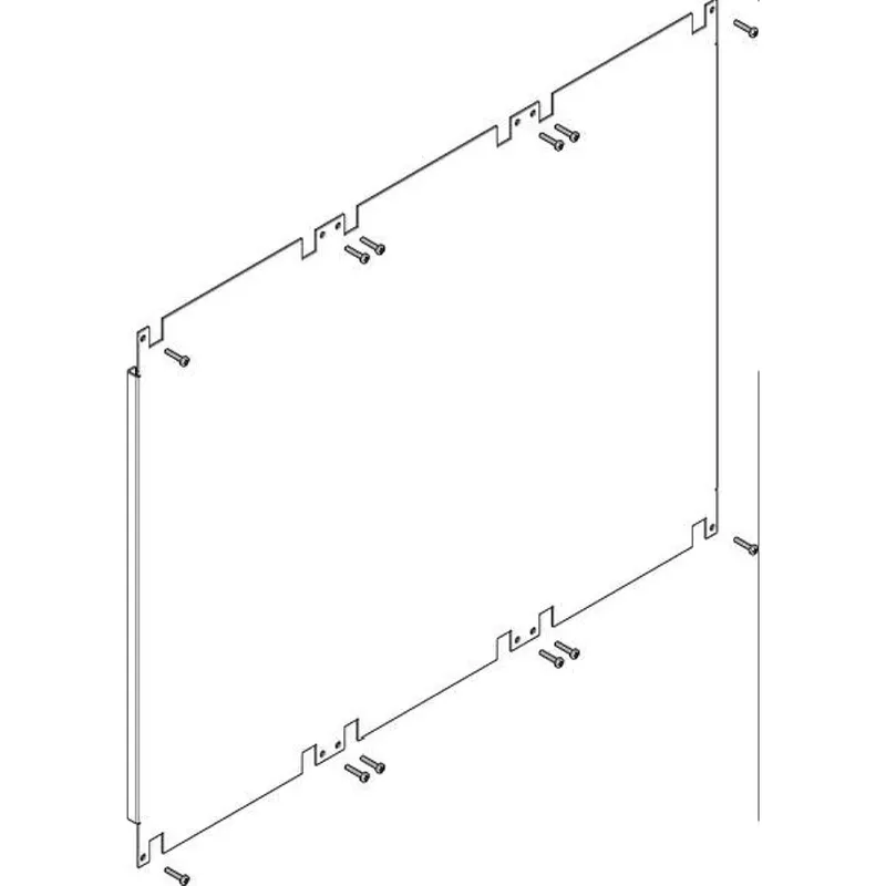 ABN Montageplattenfeld PMF340N 3-f.breit BauH:4 PMF340N