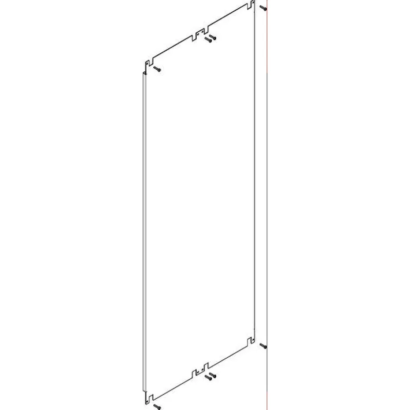 ABN Montageplattenfeld PMF290N 2-f.breit BauH:9 PMF290N