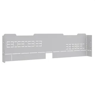 ABN Schottung PVC waagrecht Feldbrteite 2 perforiert GTWS2W