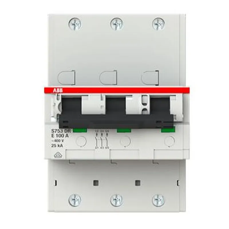 ABN SHU-Schalter 3-pl.E100A Hutschienenmontage XHA399-5