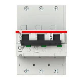 ABN SHU-Schalter 3-pl.E100A Hutschienenmontage XHA399-5