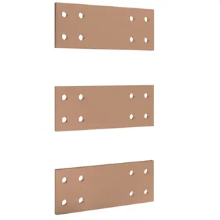 ABN Wandlerlasche CU/SN 100x10x250mm (Set 3 St) XWL910250N