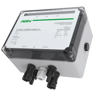 ABN PV-Generator-Anschlusskasten PV GAK 1100VDC T2 MC4 3Yf R9L2MC43